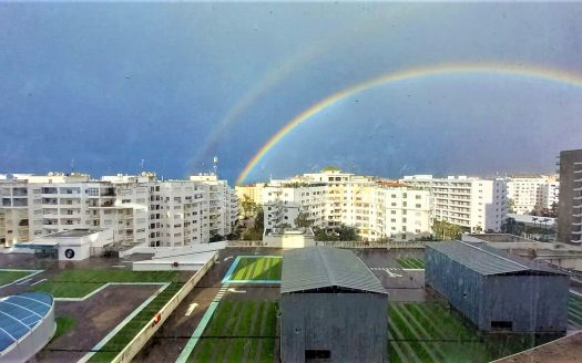 Studio Meublé Vue Mer à Louer – City Center -Tanger